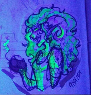 Blacklight Halfbody